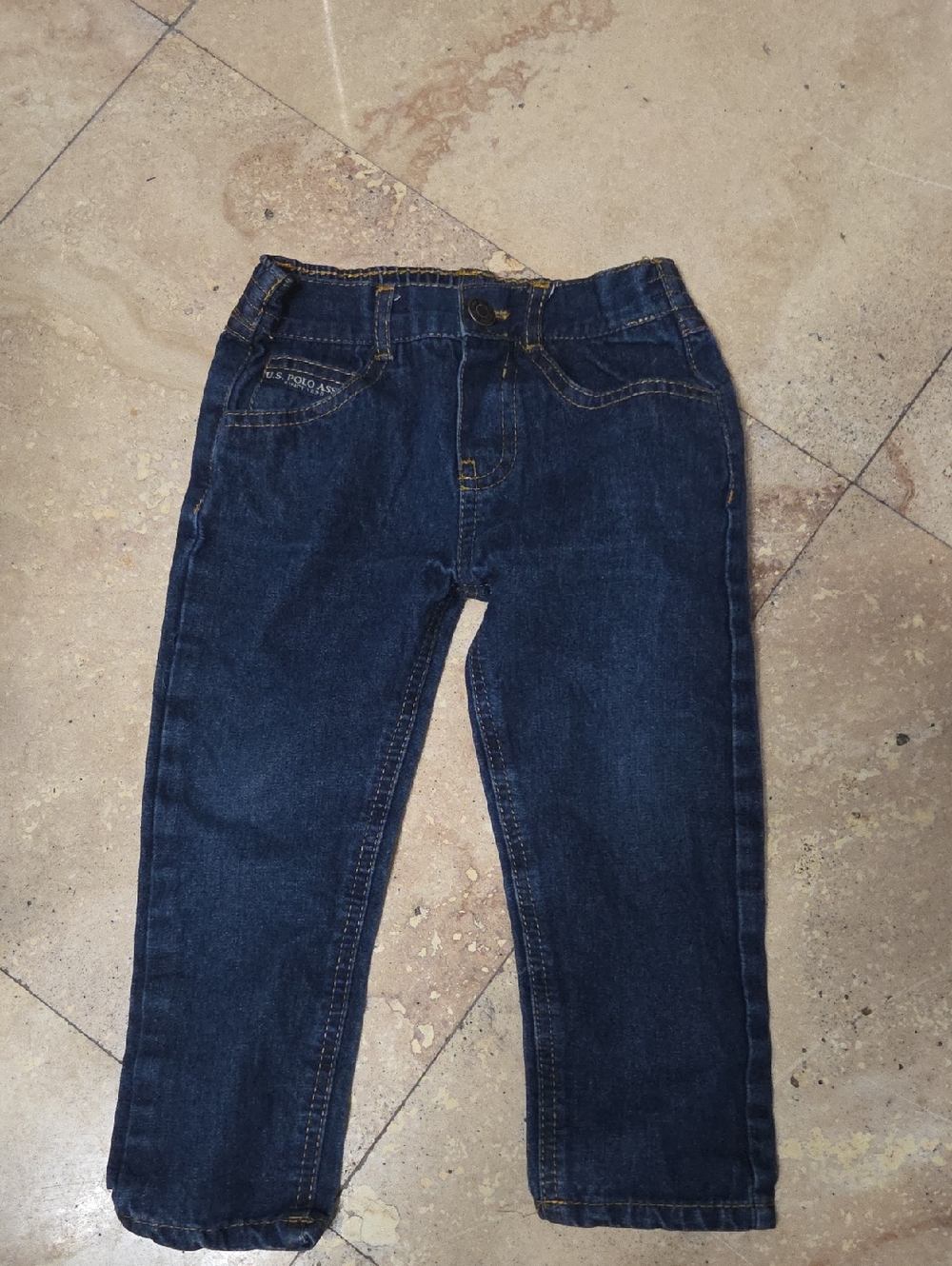 U.S. Polo Assn. Dark Blue Kids Denim Jeans